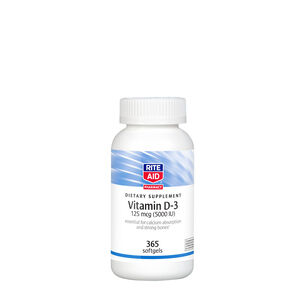 Vitamin D-3 - 365 Softgels  | GNC